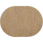 5 Piece Farmhouse Dining Table Set, Wood Round Extendable Dining Table and 4 Upholstered Chairs