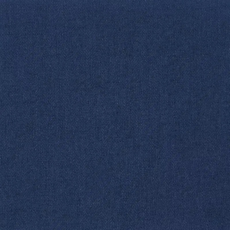 Meridian Furniture,Cube Navy Durable Linen Textured Armless Chair