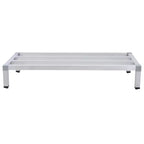Dunnage Rack 48'' x 14'',8 Inches Above Ground Level,Low Shelf for Floor Used for Storage In Kitchens, Restaurants, Supermarkets,Grocery Stores