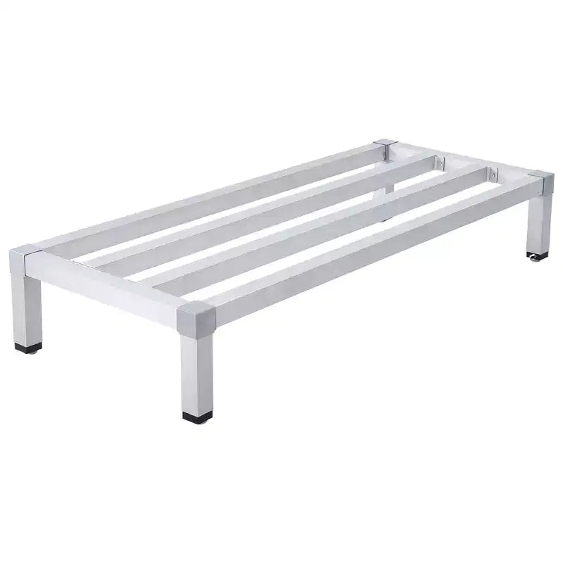 Dunnage Rack 48'' x 14'',8 Inches Above Ground Level,Low Shelf for Floor Used for Storage In Kitchens, Restaurants, Supermarkets,Grocery Stores