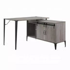 Okak Rustic Home Office Computer Desk with Storage Shelves & Drawer/Cabinet,Multifunctional Study Writing Desk with for Study,Office,Studio
