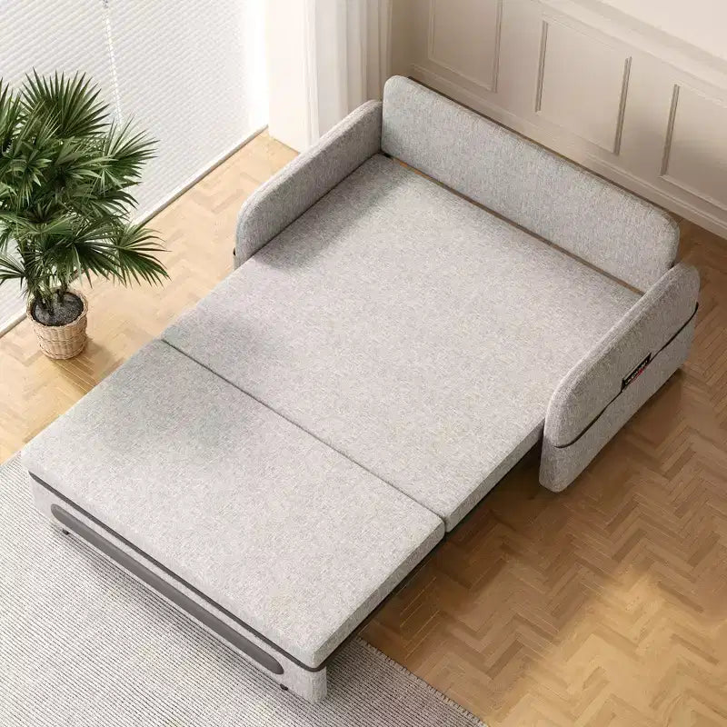 Gaoyangjiaju 37 inch to 88.58 inch Convertible Sofa Bed with Hidden Storage & Lockable Wheels