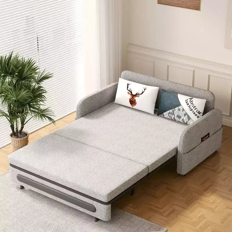 Gaoyangjiaju 37 inch to 88.58 inch Convertible Sofa Bed with Hidden Storage & Lockable Wheels