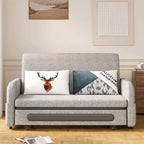 Gaoyangjiaju 37 inch to 88.58 inch Convertible Sofa Bed with Hidden Storage & Lockable Wheels