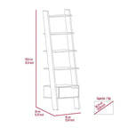 FM Furniture,Hamburg Ladder Bookcase