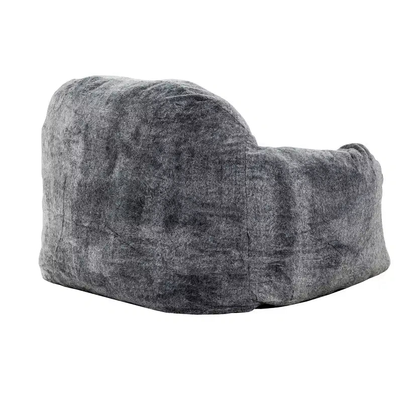 HomeStock Tore Faux Fur Foam Bean Bag Chair