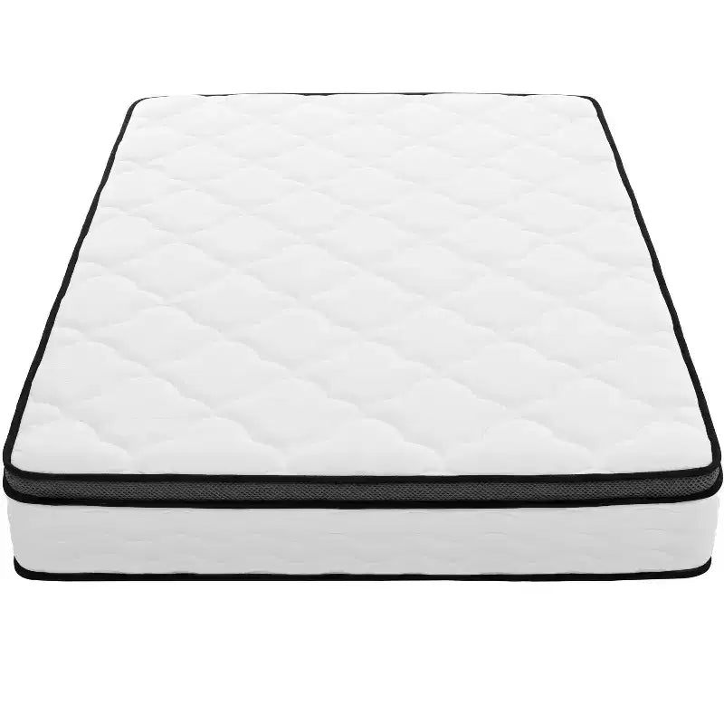 Okak Modern 10/12Inch Innerspring Hybrid Mattress with Pressure Relief for Comfy Sleep,Medium Feel Bed Mattresses in a Box