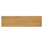 Luxystar 4-Door Sideboard Buffet Cabinet with Large Storage, Glass Doors and Adjustable Shelves for Dining and Living Room, Natural Wood