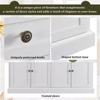 GDFStudio Philip 58 Sideboard Buffet Cabinet with Drawers and Adjustable Shelves