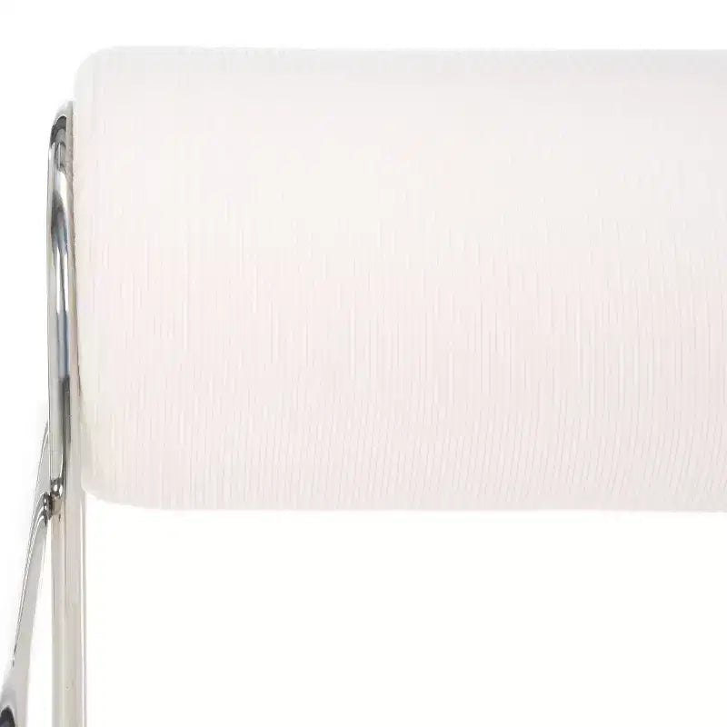 Bethann Metal Frame Accent Chair - SFV5130 - White/Silver - Safavieh Couture