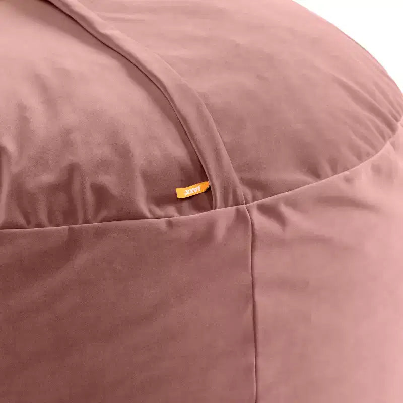 Jaxx 4 Foot Saxx - Large Round Bean Bag Chair for Adults - Lush Velvet