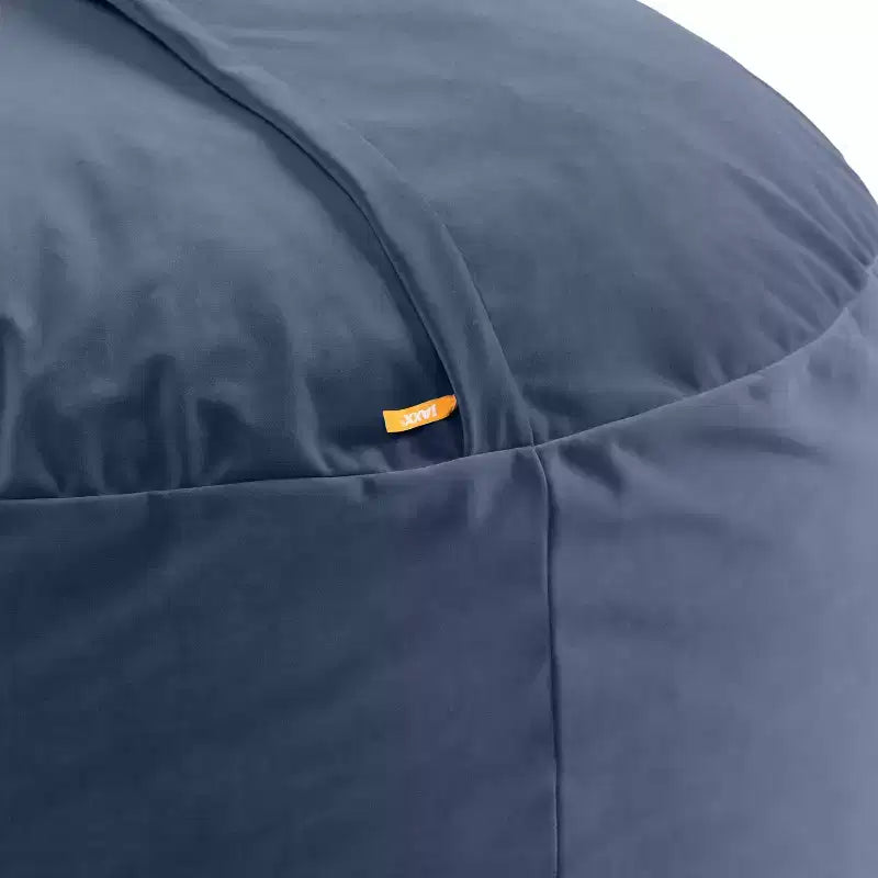 Jaxx 4 Foot Saxx - Large Round Bean Bag Chair for Adults - Lush Velvet