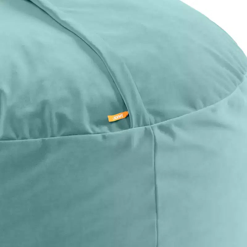 Jaxx 4 Foot Saxx - Large Round Bean Bag Chair for Adults - Lush Velvet