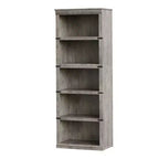 5 Tier Book Shelf, Farmhouse Book Case,Tall Shelf with Storage, Wooden Bookshelves for Living Room