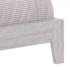 Galano Queen Tiena Lencia Bed with Headboard  Dusty Grey Oak