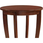 HomeStock Belmont Mid Century Modern End Table with Multi Tier Tabletop Surface and Sleek Design for Lamps, Books and Accessories