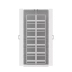 Famapy Garage Storage Cabinet with Rotating Shelves & Door Compartments,Multi-Layer Organizer,Sturdy Construction,for Tools & Garden Supplies