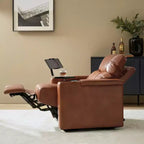 Flora Genuine Leather Recliner|HULALA HOME