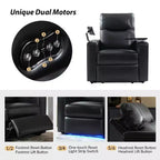 Flora Genuine Leather Recliner|HULALA HOME