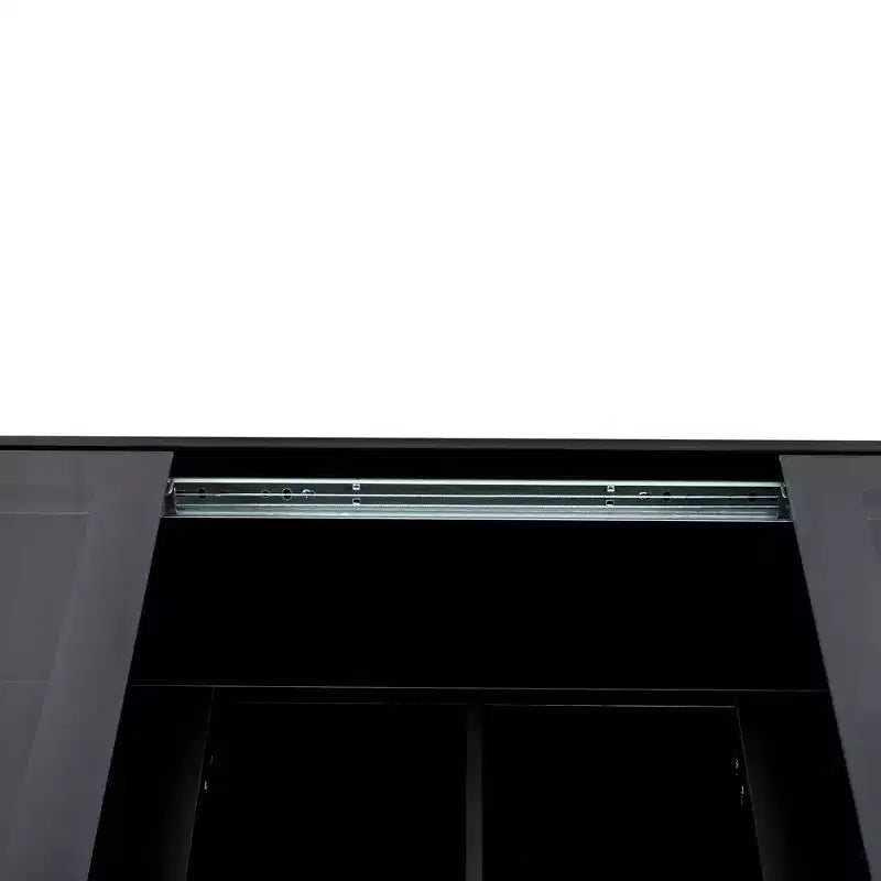 GDFStudio Kelsen Modern 39.37 Rectangle Storage Coffee Table with Sliding Tabletop
