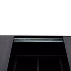 GDFStudio Kelsen Modern 39.37 Rectangle Storage Coffee Table with Sliding Tabletop