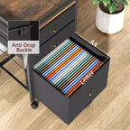 COZONY Mobile File Cabinet Collection, Rolling Storage Organizer with Fabric Drawers, Under Desk Filing Cabinet for Home Office