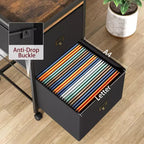 COZONY Mobile File Cabinet Collection, Rolling Storage Organizer with Fabric Drawers, Under Desk Filing Cabinet for Home Office
