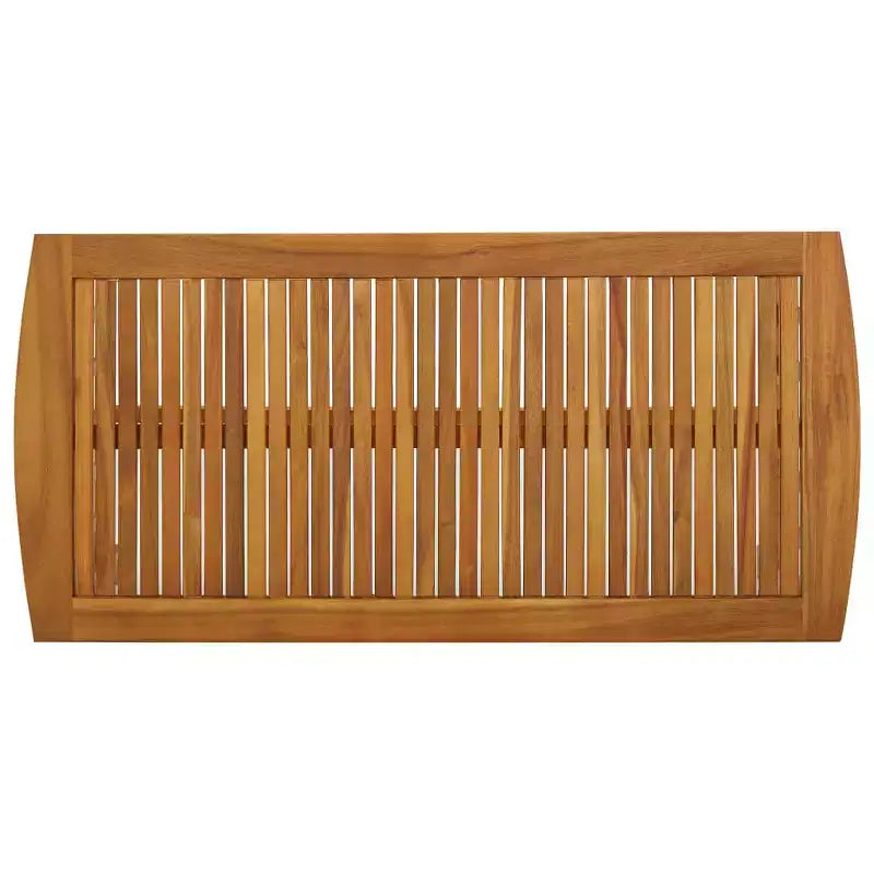 Coffee Table Natural Acacia Wood Solid Acacia Wood Medium Durable