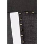 Jofran,Upholstered Slatback Counter Height Stool with Nailhead Trim (Set of 2)
