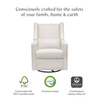 Babyletto Kiwi Recliner and Swivel Glider