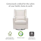 Babyletto Kiwi Recliner and Swivel Glider