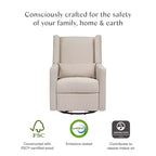 Babyletto Kiwi Recliner and Swivel Glider