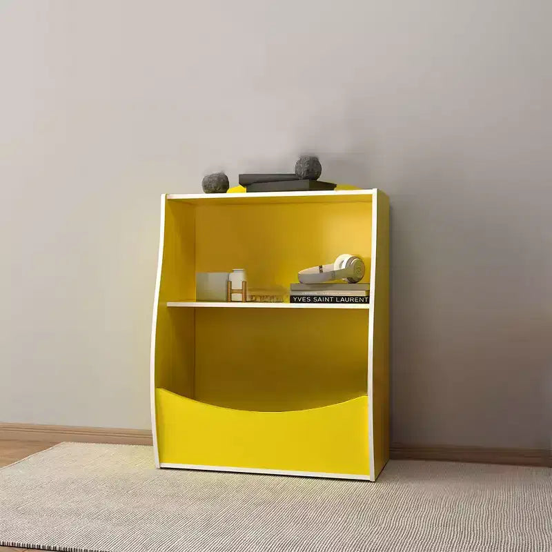 2 Tier Kids Bookshelf and Book Storage, Toddler Bookshelf, Storage Boxes Book Shelf & Organizer for Nursery Playroom Classroom Library Bedroom