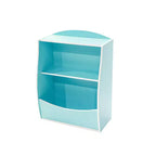 2 Tier Kids Bookshelf and Book Storage, Toddler Bookshelf, Storage Boxes Book Shelf & Organizer for Nursery Playroom Classroom Library Bedroom