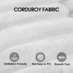 MAYEERTY 39.8 Cloud Sofa Black - 39.8, Corduroy, Double-Layer, No Assembly, DIY for Corner