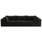 MAYEERTY 39.8 Cloud Sofa Black - 39.8, Corduroy, Double-Layer, No Assembly, DIY for Corner