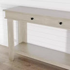 54 Console Table for Entryway - Farmhouse Entryway Table with Storage and Drawers, Small Entry Tables for Hallway Behind Couch Table Sofa Table