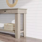 54 Console Table for Entryway - Farmhouse Entryway Table with Storage and Drawers, Small Entry Tables for Hallway Behind Couch Table Sofa Table