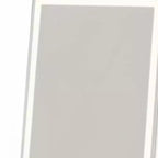 HomeRoots 64 Clear Lighted Freestanding and Wall Mount Frameless Full Length Mirror