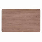 Royal Hampton Dining Table, 59 Inch Rectangular Brown Top, Scandinavian Black