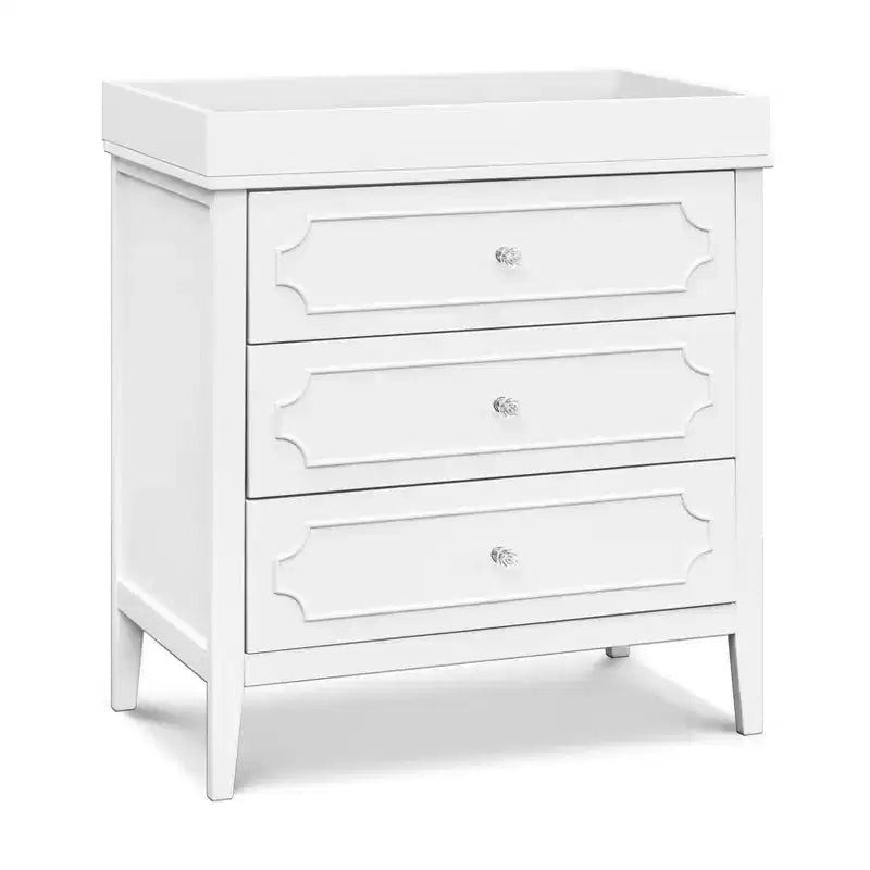 daVinci Chloe Regency 3-Drawer Dresser - White