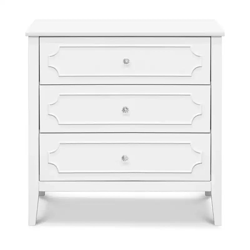 daVinci Chloe Regency 3-Drawer Dresser - White