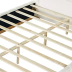 Christopher Knight Home Buchanan Modern Striped Fabric Bed with Headboard