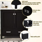 30 Bathroom Vanity with Single Sink, Combo Cabinet Undermount Sink, Bathroom Storage Cabinet with 2 Doors and a Drawer, Soft Closing