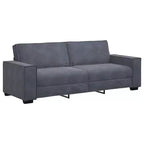 vidaXL 2 Piece Sofa Set with Cushions Black Velvet