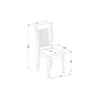 Vintage Dining Table Set - Small Kitchen Table & Chairs - Victorian Style Furniture