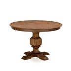 HomeStock 3-Piece Sand Blasted Black Finish Solid Wood Top Dining Table with 2-Chairs