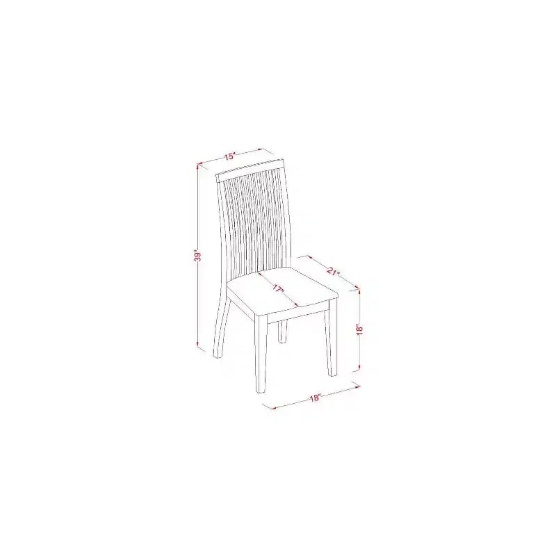HomeStock 3-Pc Linen White Finish Rectangular Solid Wood Top With Dropleaf Dining Table Set