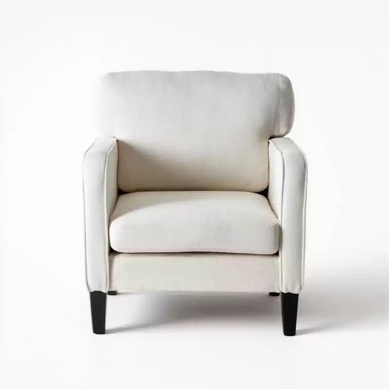MAYEERTY Reading Chair with Armrest and Backrest Comfy Lounge Chair for Bedroom Waiting Room Reception Room