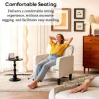 MAYEERTY Reading Chair with Armrest and Backrest Comfy Lounge Chair for Bedroom Waiting Room Reception Room